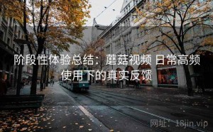 阶段性体验总结：蘑菇视频 日常高频使用下的真实反馈