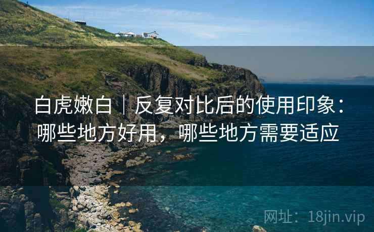 白虎嫩白｜反复对比后的使用印象：哪些地方好用，哪些地方需要适应