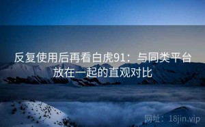 反复使用后再看白虎91：与同类平台放在一起的直观对比