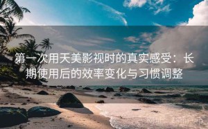 第一次用天美影视时的真实感受：长期使用后的效率变化与习惯调整