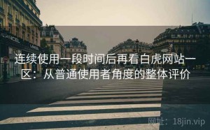 连续使用一段时间后再看白虎网站一区：从普通使用者角度的整体评价